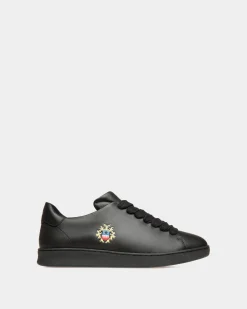 Adrien Brody Travel Collection Sneaker In Black Leather