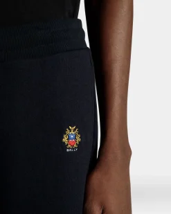 Adrien Brody Travel Collection Sweatpants In Navy Blue Cashmere Blend