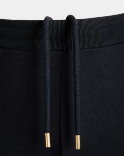 Adrien Brody Travel Collection Sweatpants In Navy Blue Cashmere Blend