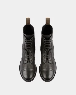 Adrien Brody Travel Collection Bootie In Black Leather