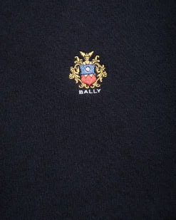 Adrien Brody Travel Collection Hoodie In Navy Blue Cashmere Blend