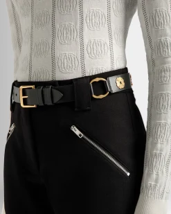 Arkle 105 cm Belt in Black Leather