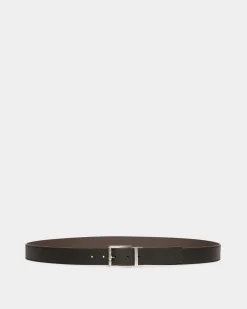 Astory 35mm Reversible And Adjustable Belt In Black And Brown Leather
