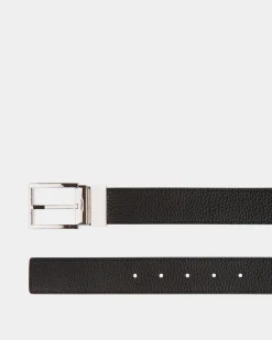 Astory 35mm Reversible And Adjustable Belt In Black And Brown Leather