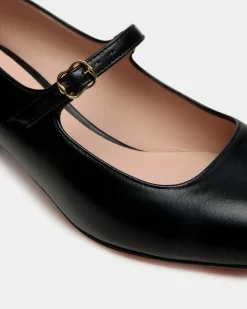Ballyrina Mary-Jane Pump In Black Leather