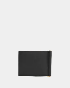 Beckett Bifold in Black Leather