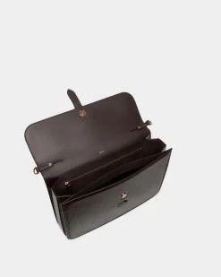 Beckett Briefcase In Ebano Leather