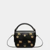 Beckett Minibag In Black Leather with Studs