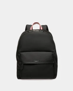 Code Backpack in Black Nylon
