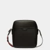 Code Crossbody Bag in Leather