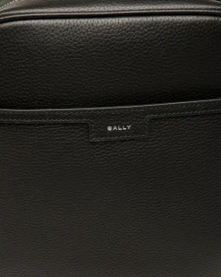 Code Crossbody Bag in Leather