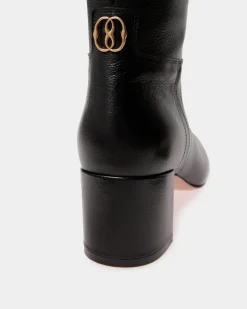 Daily Emblem Boot in Black Leather
