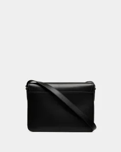 Easy Bally Messenger Bag In Black Leather