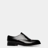 Egli Oxford In Black Leather