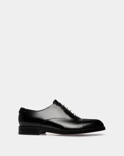 Egli Oxford In Black Leather