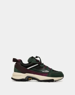 Faster Sneaker In Bottle Green Nylon