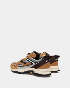 Faster Sneaker In Multicolor Leather and Nylon