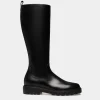 Gusto Boot in Black Leather