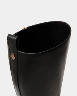 Gusto Boot in Black Leather