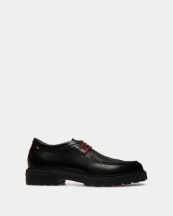 Gusto Derby in Black Leather