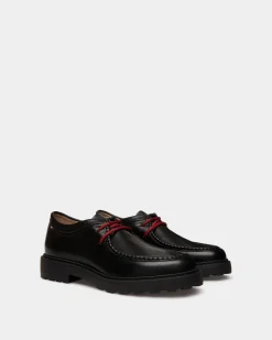 Gusto Derby in Black Leather