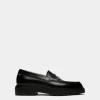 Gusto Loafer In Black Leather