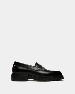 Gusto Loafer In Black Leather