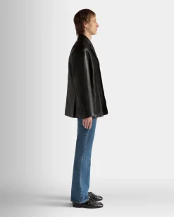 Jacket in Black Leather