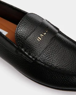 Kerbs Driver in Black Grained Leather