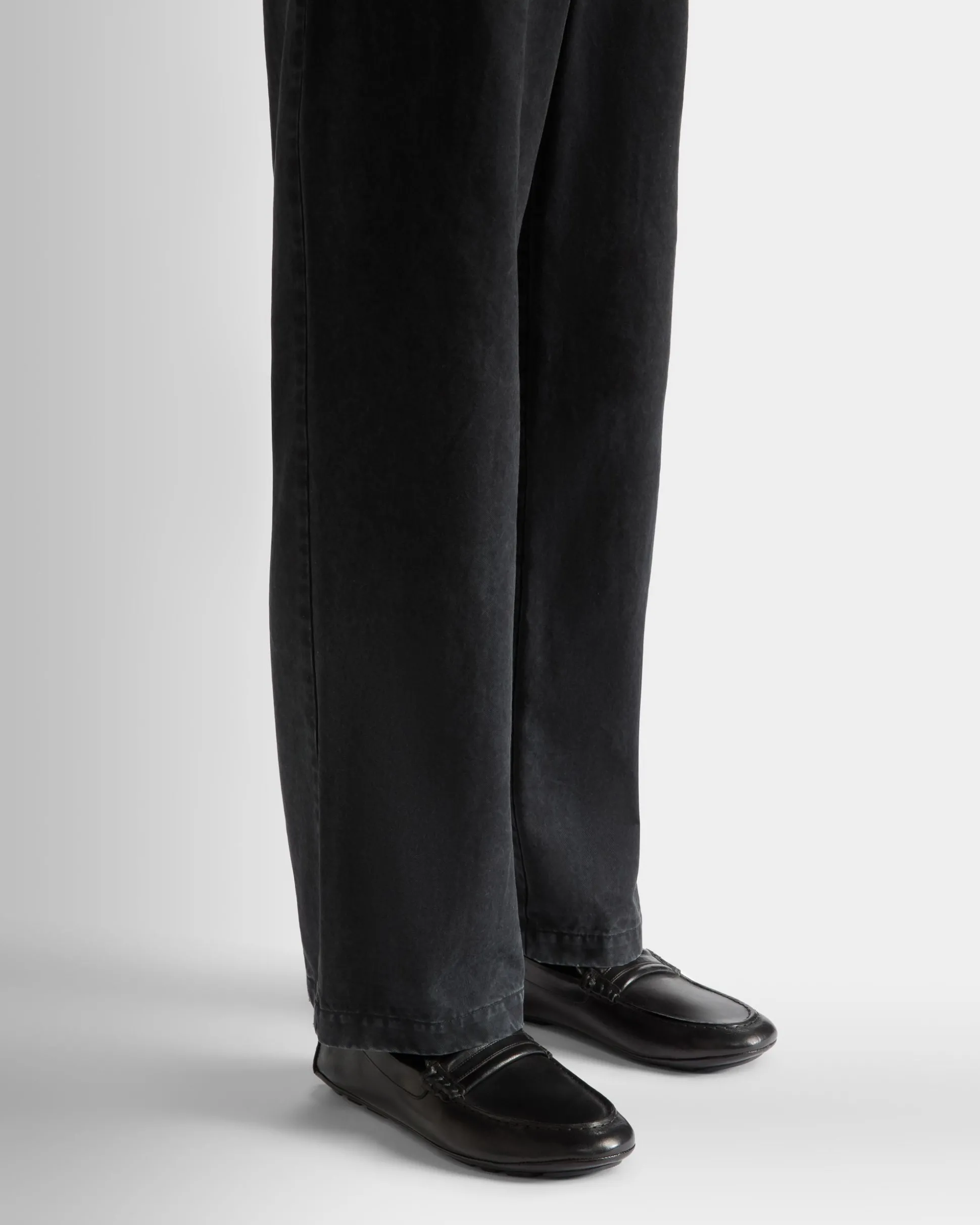 Kerbs Driver in Black Leather