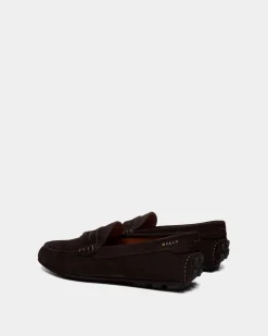 Kerbs Driver in Embossed Suede