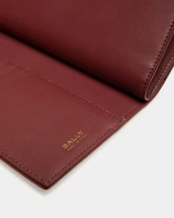 Lock Me Long Wallet In Andorra Grained Leather