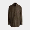Long Sleeve Shirt With Check Pattern In Multicolor Cotton