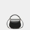 Lune Crossbody Bag In Black Leather