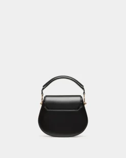 Lune Crossbody Bag In Black Leather