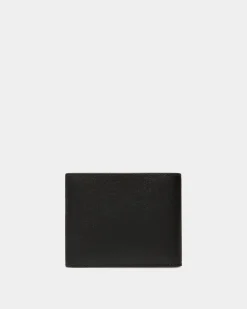 Mythos Bifold In Black Recycled Leather