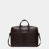 Mythos Briefcase in Ebano Recycled Leather