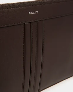 Mythos Pochette in Ebano Recycled Leather