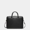 Oeden Briefcase In Black Leather