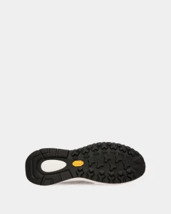 Outline Sneaker In Grey Knit Fabric