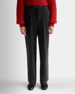 Pants in Black Cotton