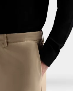 Pants in Camel Cotton