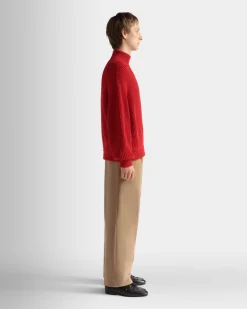 Pants in Camel Cotton
