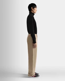 Pants in Camel Cotton