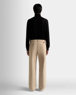 Pants in Camel Cotton