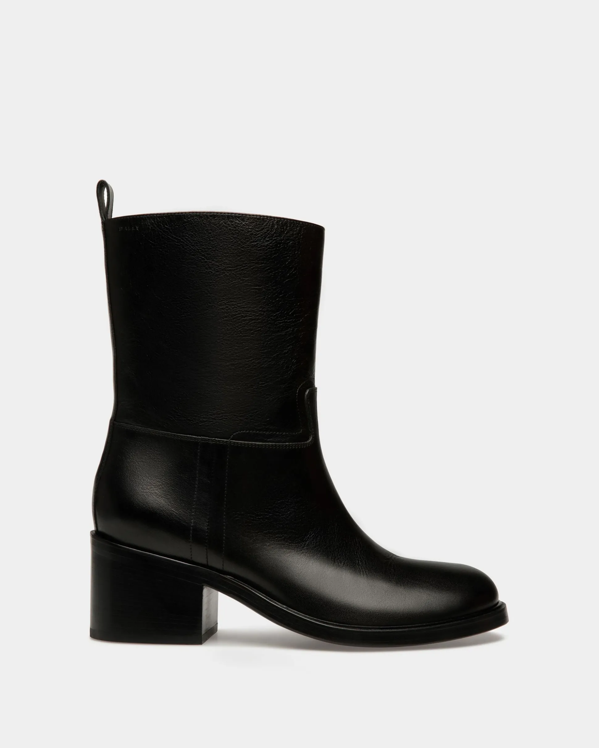 Peggy Boot in Black Leather