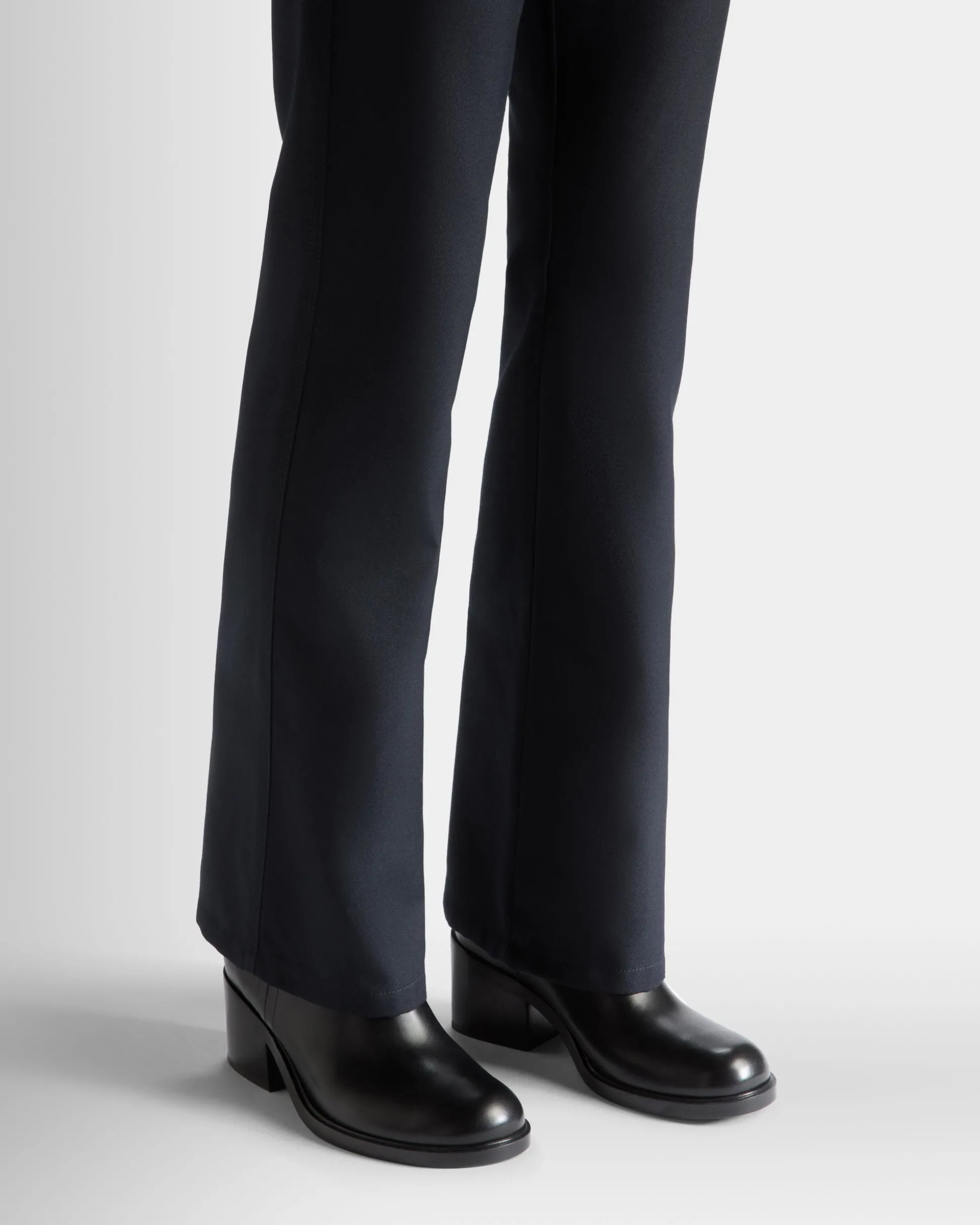 Peggy Boot in Black Leather