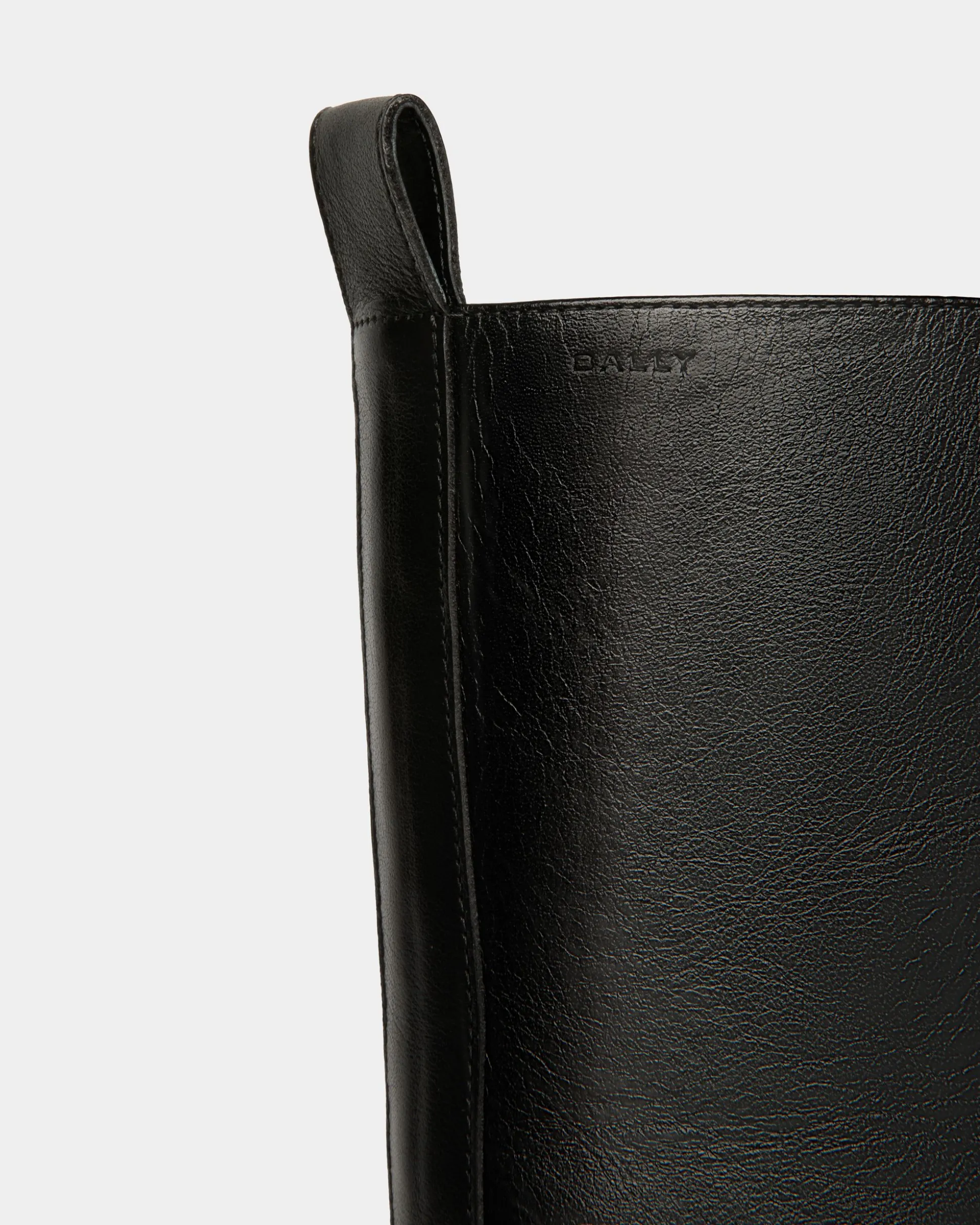 Peggy Boot in Black Leather