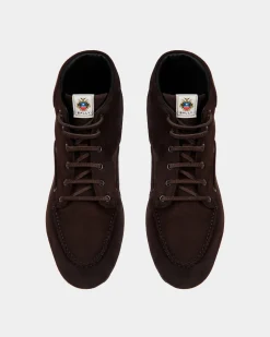 Plume Bootie In Ebano Suede