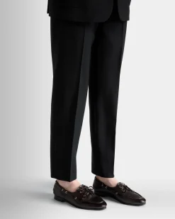 Plume Moccasin in Dark Brown Leather